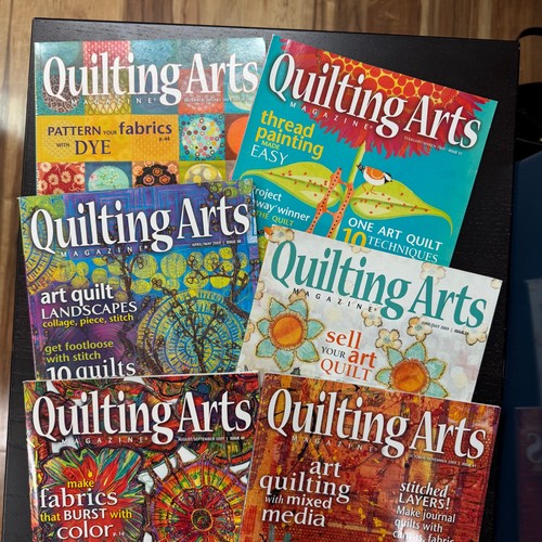 Quilting arts magazine lot - ---,