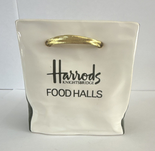 Harrods glossy ceramic - harrods, vase/