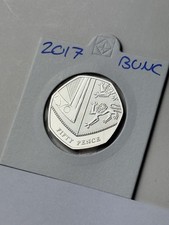 2017 Shield 50p Uncirculated