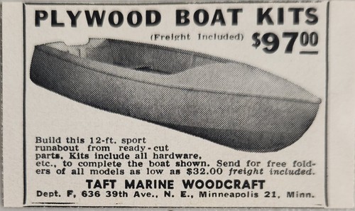 1954 print taft marine - 1954,