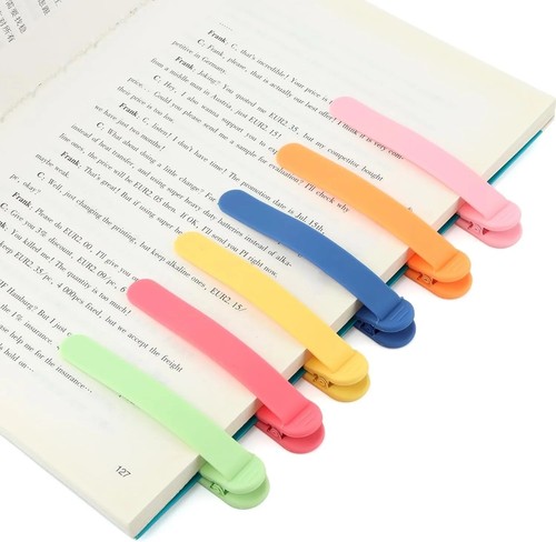 Automatic silicone bookmark - silicone,