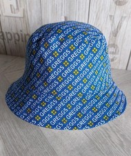 Greggs x Primark Unisex OSFM Limited Edition Blue & Black Reversible Bucket Hat