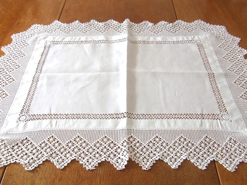 Vintage white linen - white,