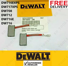2x DeWalt Carbon Brushes - DW716EXPS DW717XPS DW708 DW712 DW716E DW716