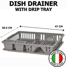 Dish Drainer Rack with Drip