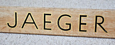 LARGE VINTAGE WOODEN JAEGER