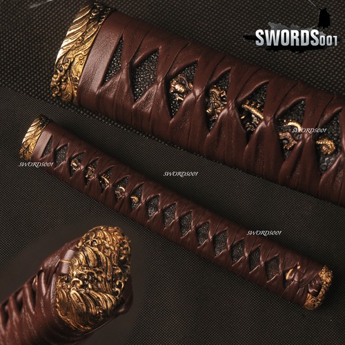 Real black rayskin tsuka - rayskin,