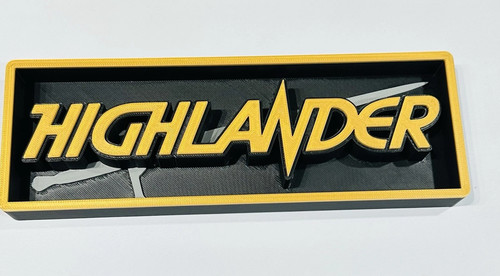 Decorative highlander film - highlander,