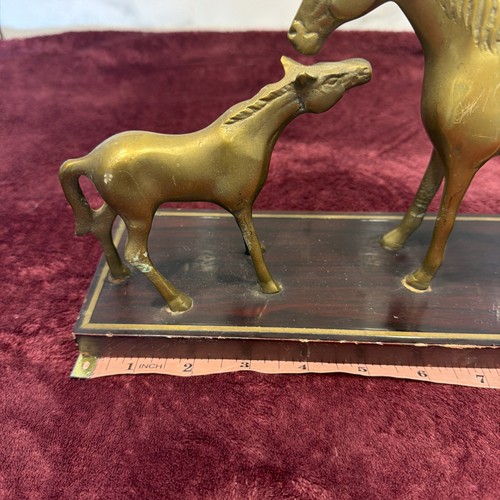 Antique large brass - antique, horse