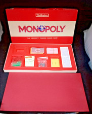 Waddingtons Monopoly Vintage Original Property Trading Board Game Boxed