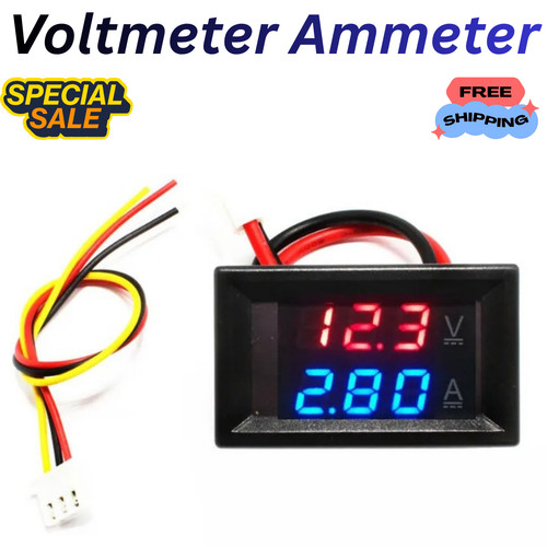 100v 10a voltmeter - dc,