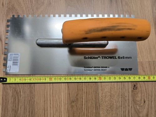 Schluter trowel 6mm - schluter-trowel,