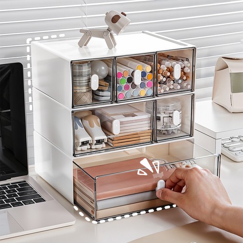 Desktop organizer box storage - desktop,