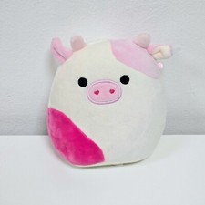 Caedyn Cow Pink Hearts Nose Cow 5” Valentines USA Import Squishmallows