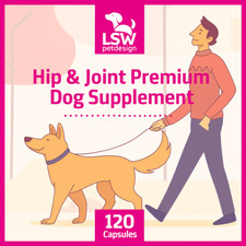 Dog Hip & Joint Supplement Tablets For Joint Mobility And Arthritis UK Made