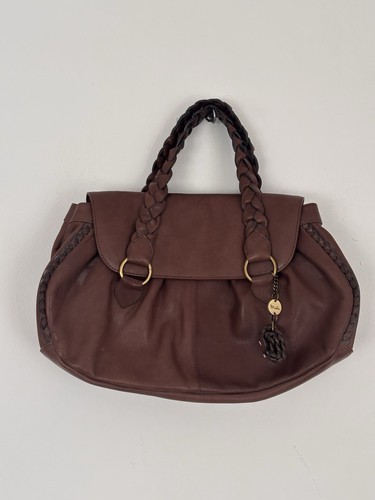 Modalu leather y2k bag braided - leather,