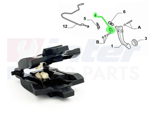 Genuine clutch pedal spring - genuine,