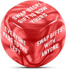 Santa Swap Gift Exchange Dice
