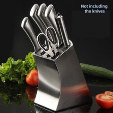 Stainless Steel Knife Block