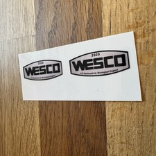 Laminated Wesco Oil Jug