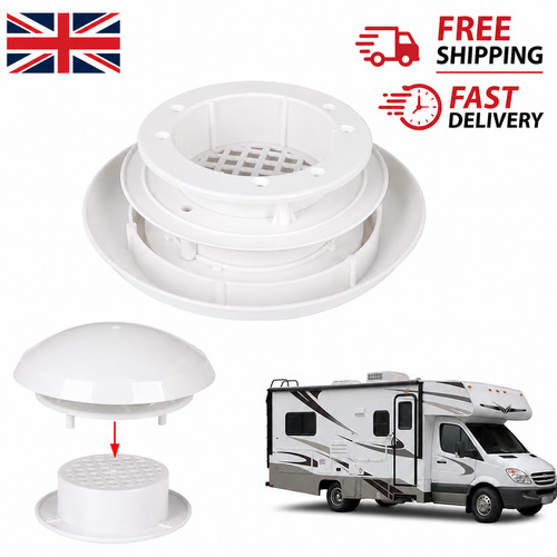 White plastic circular - white,