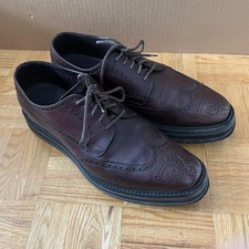 Prada creeper platform leather