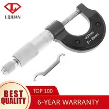 Standard Metal Outside Metric Micrometer Tool For Measurement Machinist 0- 25 mm