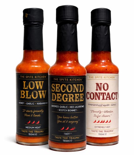 Hot sauce gift set pack - gift,