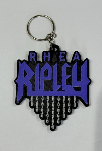 Wrestler keyring rhea ripley - wrestler,