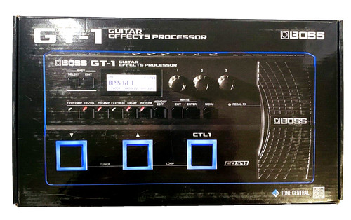 Boss guitar multi effects - gt-1, multi-effects