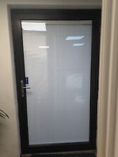 Motorised/Electric BLACK Integral Blinds in Double glazed glass units