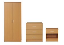 Rio Costa Bedroom Set 2 Door