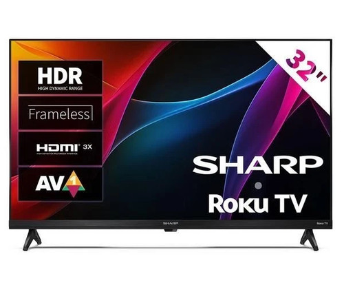 Sharp c32hd2725kb roku tv - 1t-c32hd2725kb,