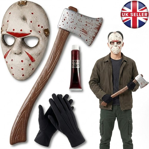 Jason 4pc costume - 4pc,