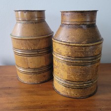 Pair Vintage Antique Tea