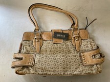 GUESS Canvas & Leather Purse