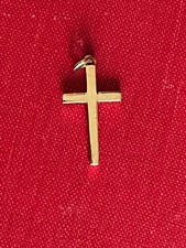 Vintage 9ct Gold Cross Pendant
