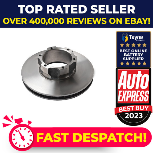 Brake discs pair - 2x, vented