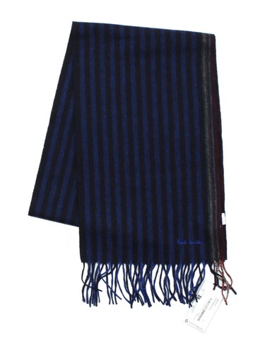 Paul smith men scarf - men's, blue