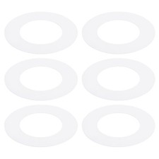 6Pcs Carbon Steel Recessed Light Goof Rings for 2.5-3" Inch  ID 2.99", OD 4.72"
