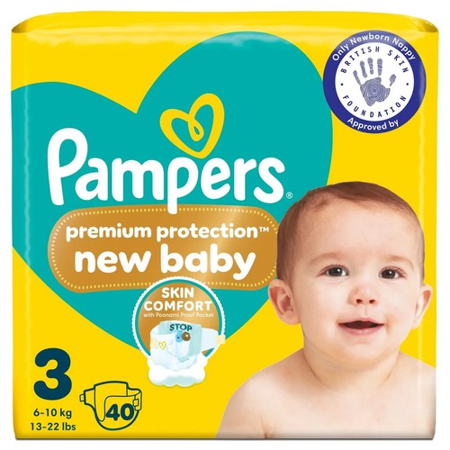 Pampers premium protection - protection, new