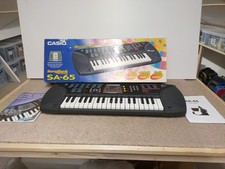 Casio SA-65 keyboard, Boxed
