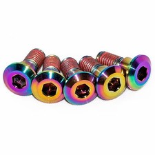 5x Rainbow Titanium Rear Disc
