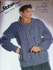 Robin Knitting Pattern Lady's