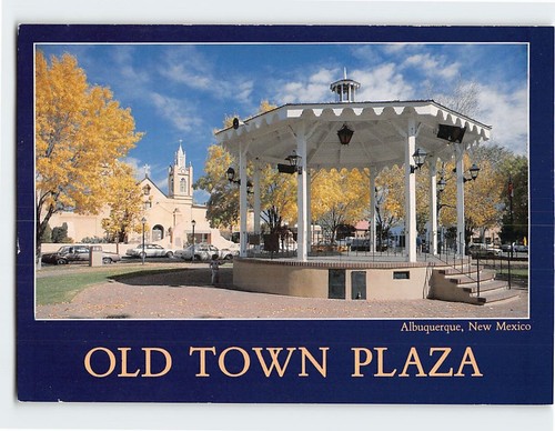 Postcard old town - old, plaza
