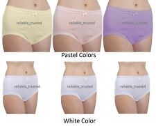 6/12 Pack Ladies Cotton Ribbed