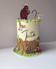 Gruffalo style cake topper set, Personalised Name And Age