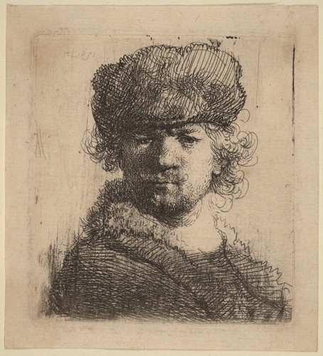 Vintage rembrandt van - rembrandt, rijn
