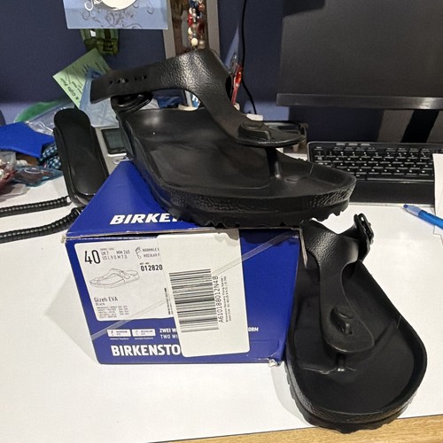Birkenstock gizeh eva - gizeh, black