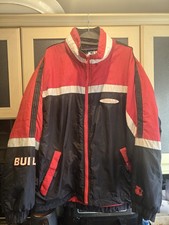 Chicago Bulls Starter Jacket Mens Large Vintage 90s NBA